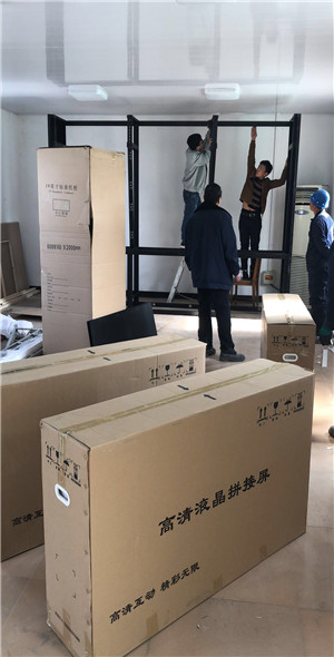 拼接屏安裝